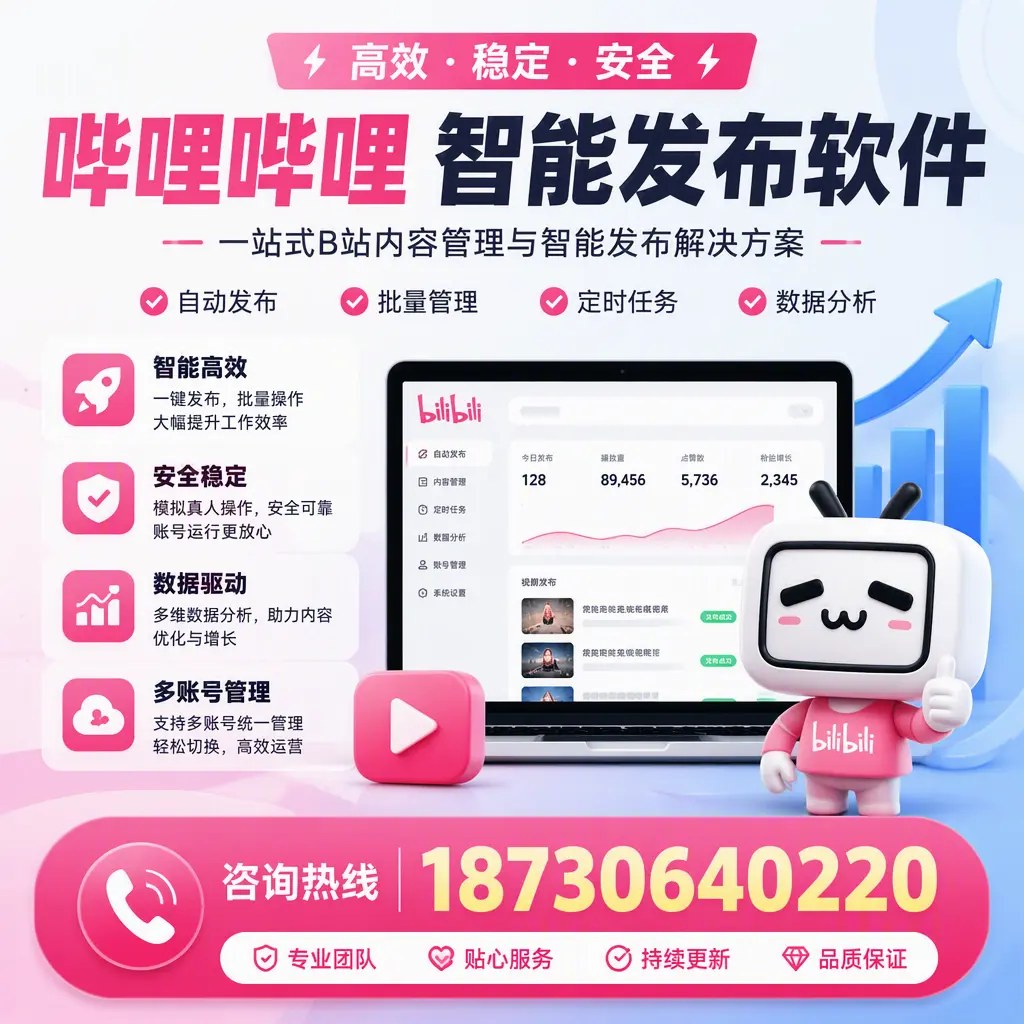 哔哩哔哩智能发布软件适用场景分析：在 阿勒泰 的最佳实践